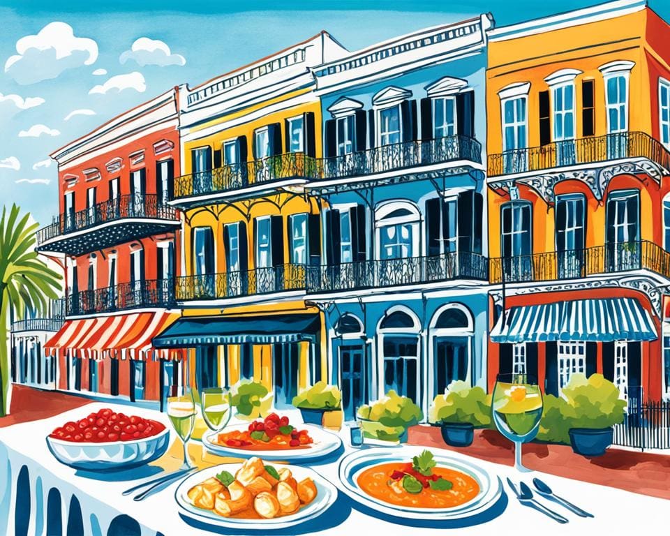 Luxe culinaire tour door New Orleans