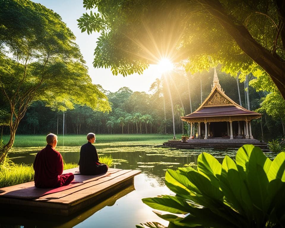 Spirituele retraite in Azië