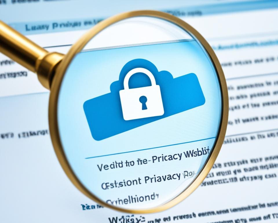 Privacywetgeving website