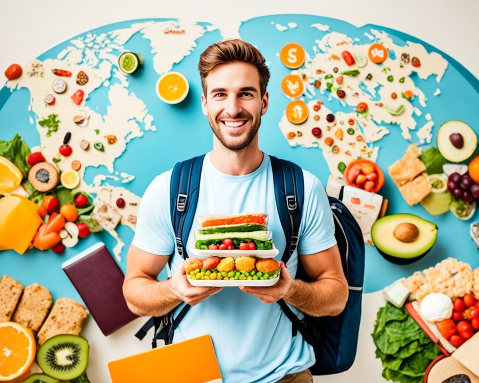 voedingstips voor internationale reizen