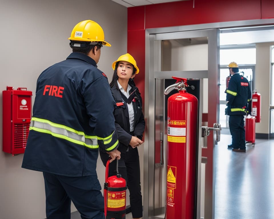 brandpreventie in commerciële gebouwen