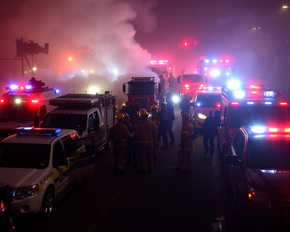 Hoe politie en brandweer samenwerken bij grote incidenten