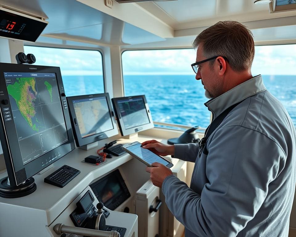 navigatietechnologie in de scheepvaart