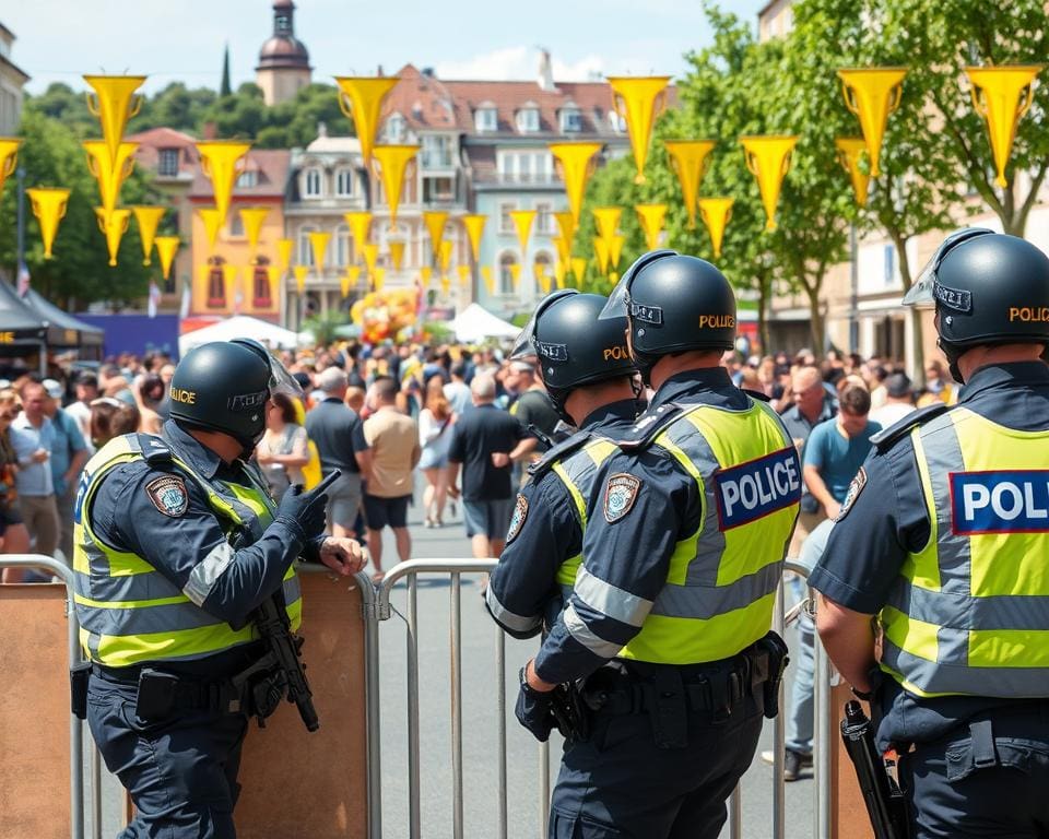 veiligheid bij evenementen politie