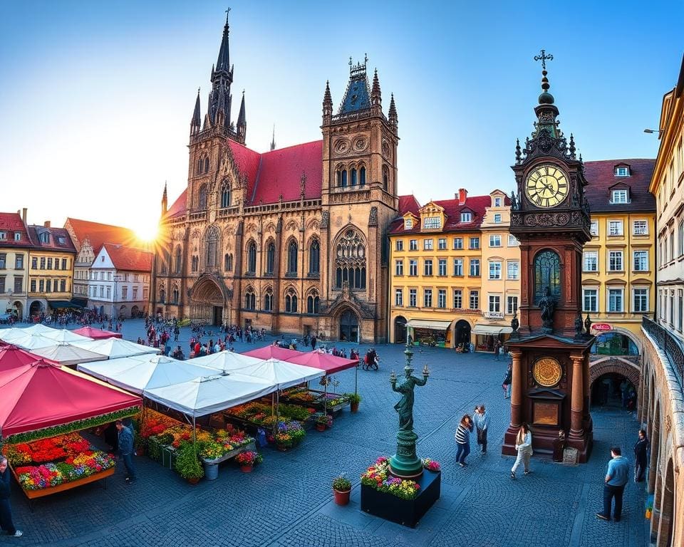 Bezienswaardigheden in de oude stad van Praag